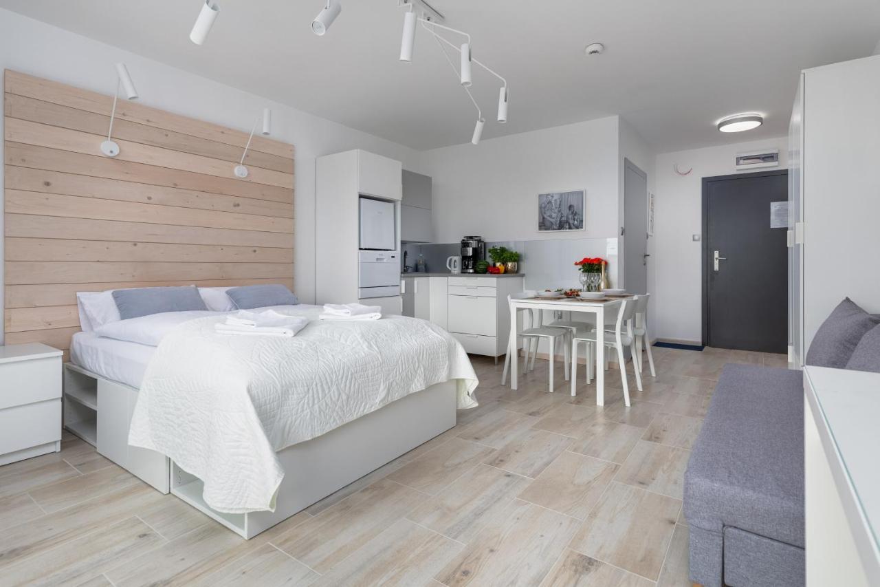 Seaside Apartamenty Dominikana Sianożęty Bagian luar foto